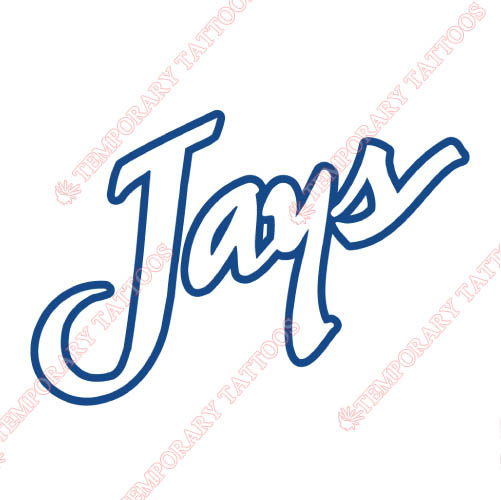Creighton Bluejays Customize Temporary Tattoos Stickers NO.4198